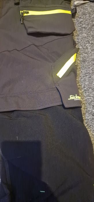 Nowe spodnie Snickers orginalne model 6940 elastyczne z wysokim stanem