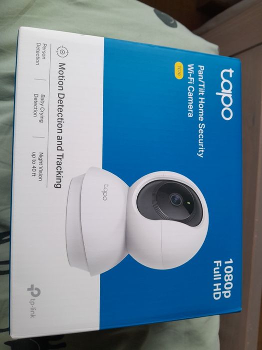 Câmera de Segurança WiFi Tapo TC70 1080p Full HD