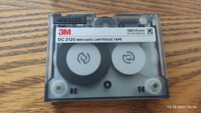 Nośnik danych kaseta DC 2120 mini data 3M 120Mb