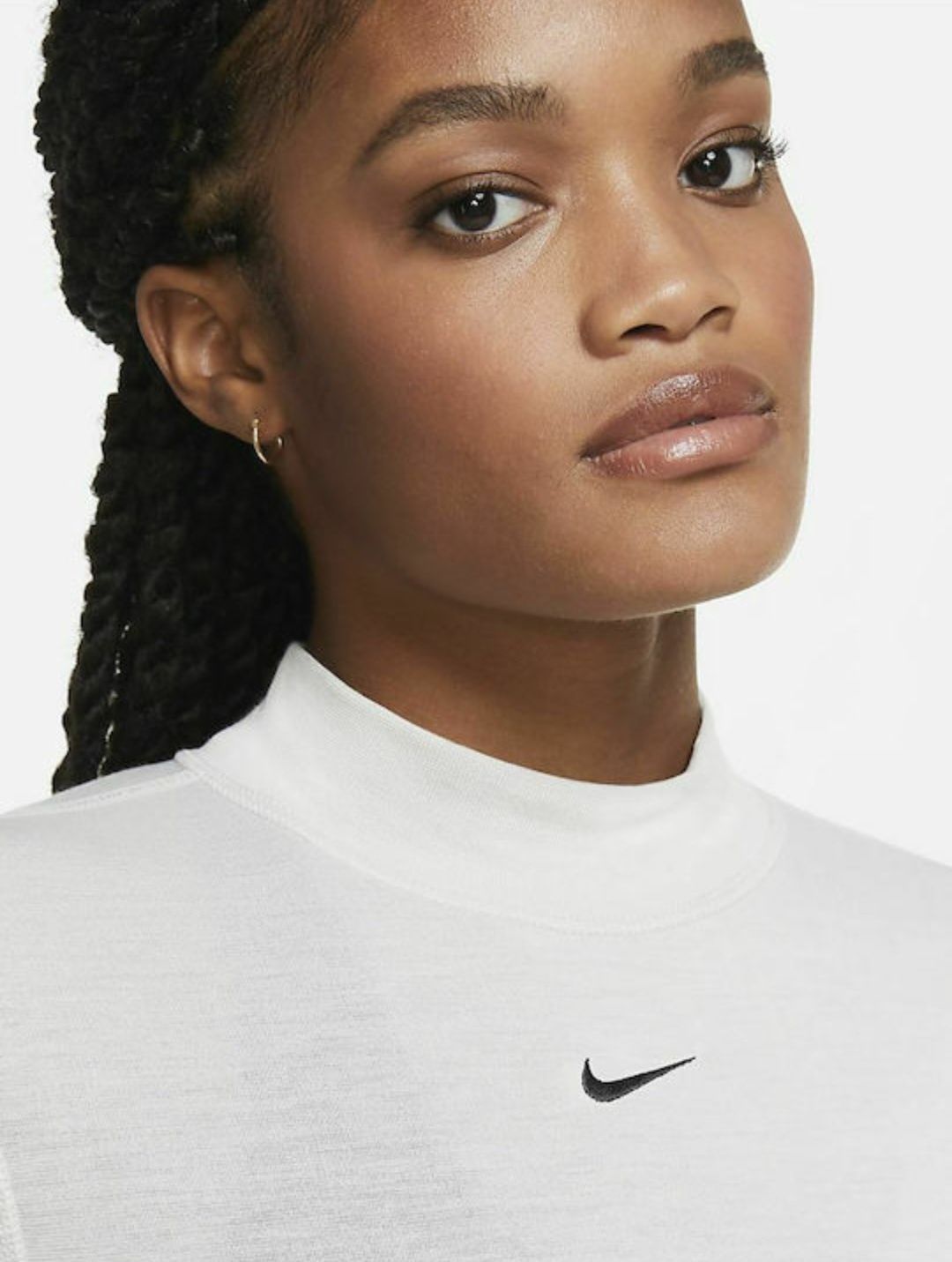 Sportowa koszulka na długi rękaw z półgolfem Nike Sportswear roz.34/XS
