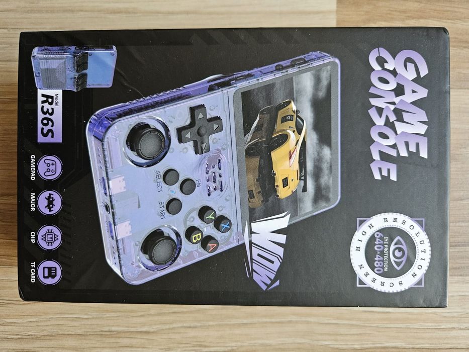 Konsola do gier retro R36S, ekran IPS 3,5 cala, przenośny odtwarzacz w