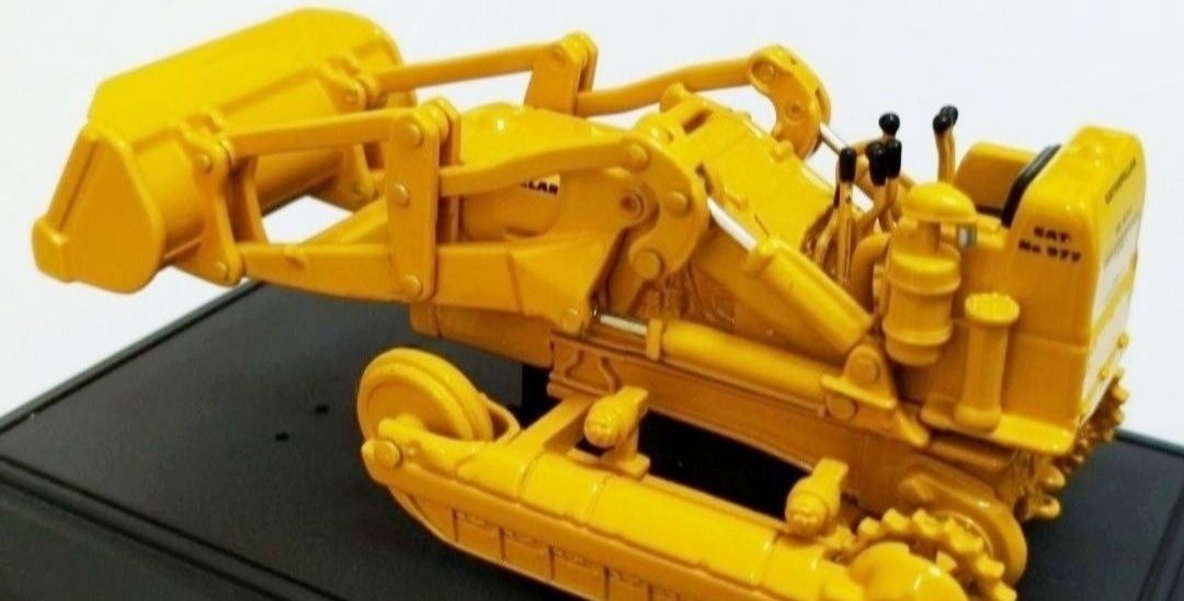 Американский CAT металлическая модель экскаватора Caterpillar CAT 977