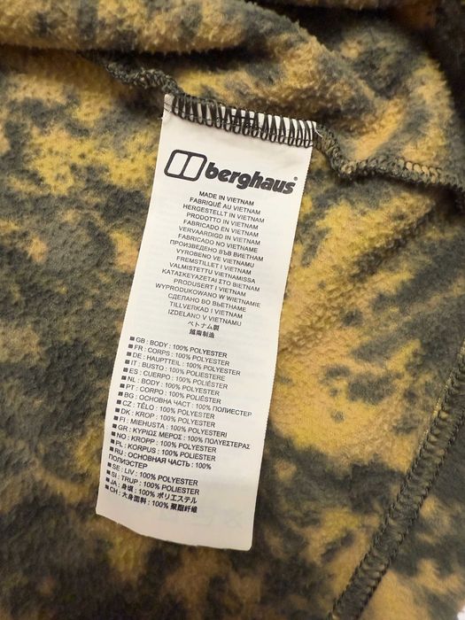 Флісова кофта Berghaus Navala 1/4 Zip Camo Unisex (оригінал)