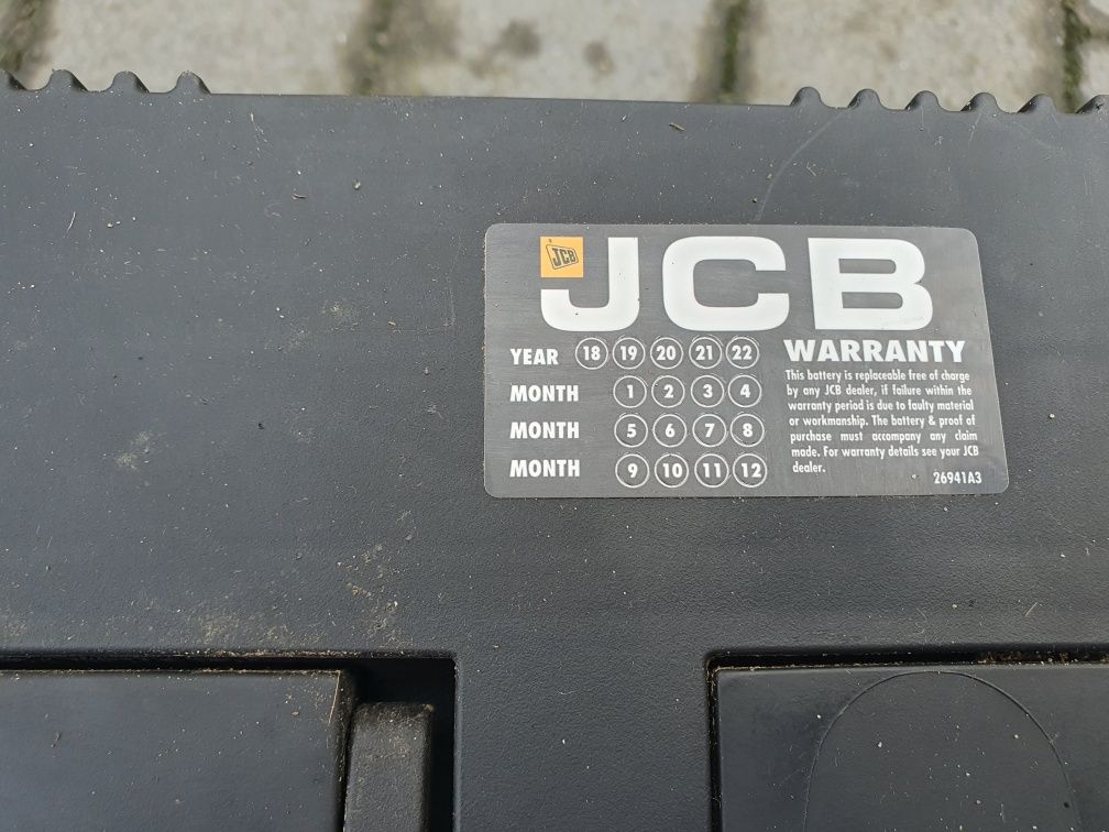 Akumulator jcb. 110ah. Oryginał