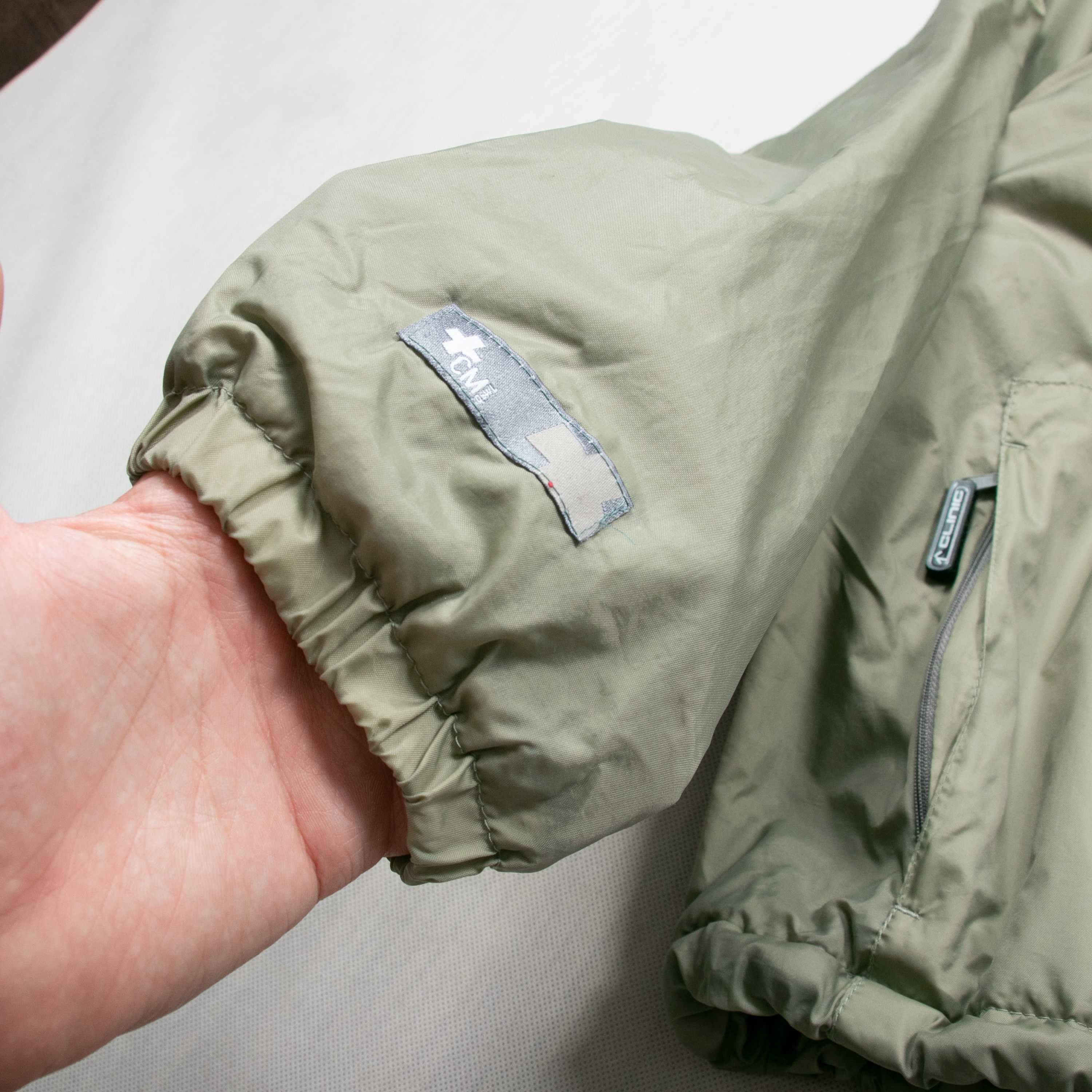 Clinic y2k baggy kurtka anorak polarowa ocieplana XL