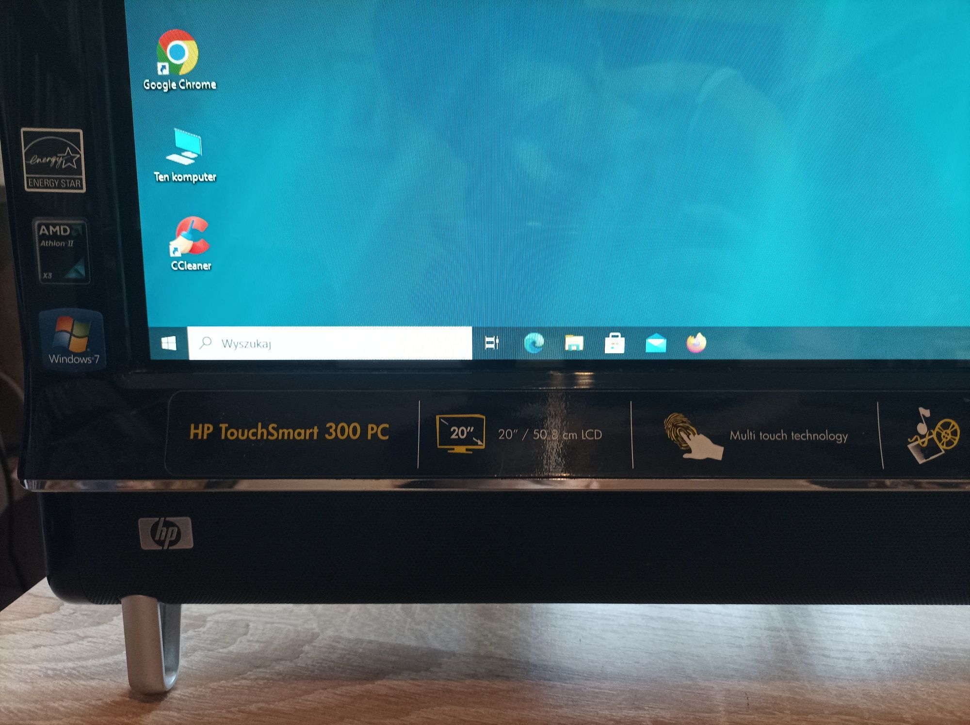 Komputer HP Touch Smart 300 PC komputer dotykowy + klawiatura + myszka
