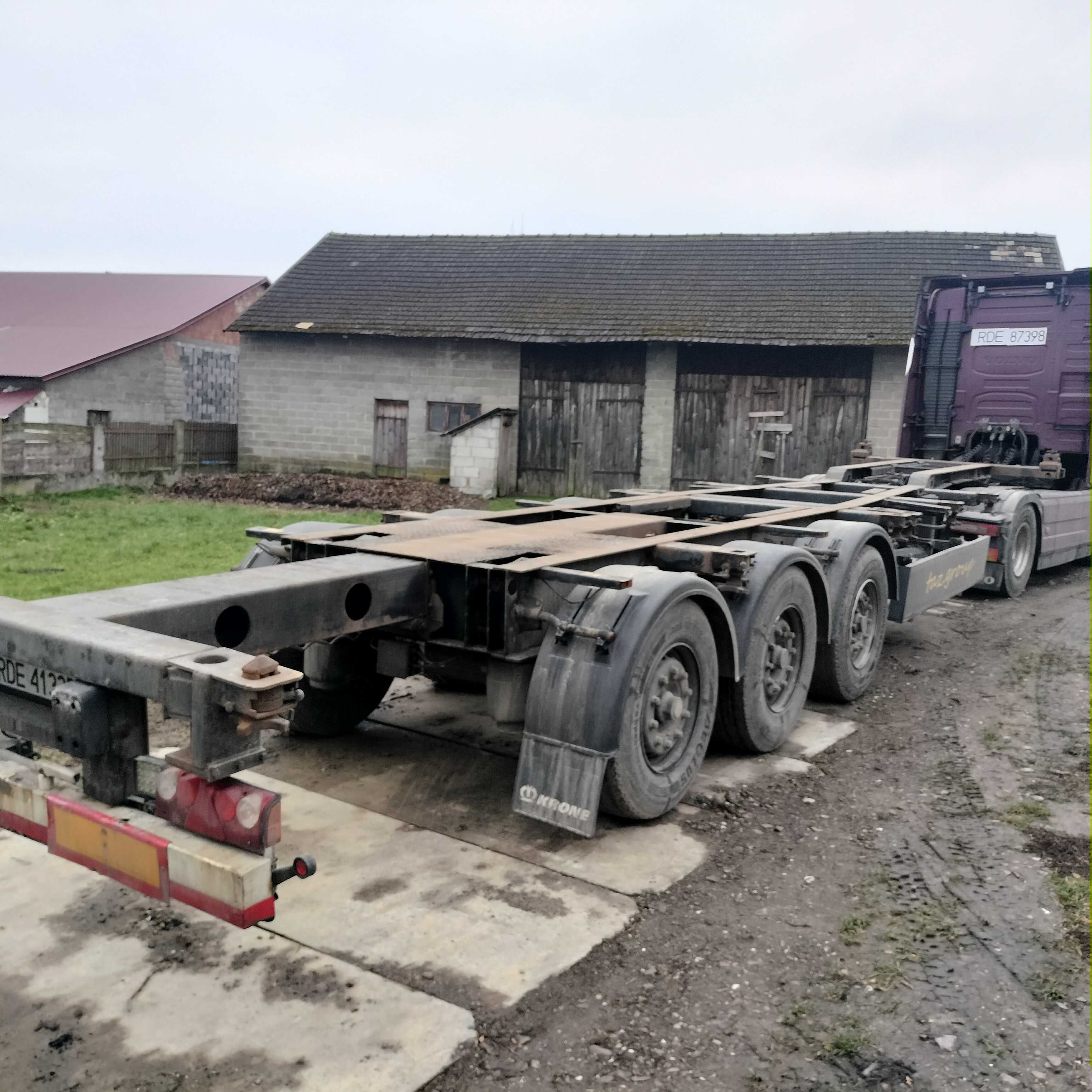 Naczepa podkontenerowa KRONE SD 2004 ROK