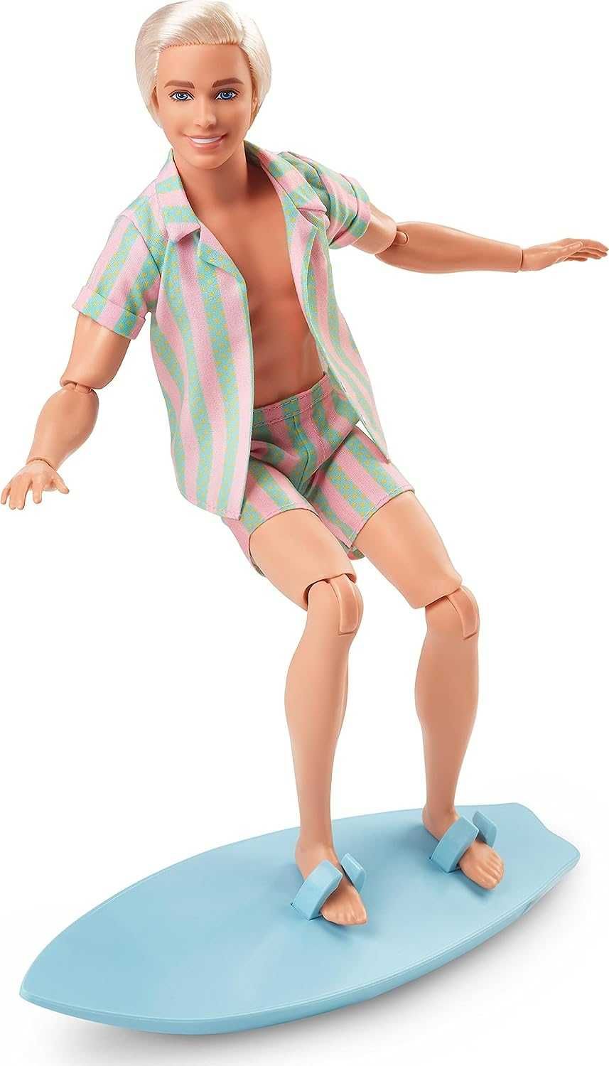 Лялька Кен Барбі Barbie The Movie Ken Beach Doll with Surfboard