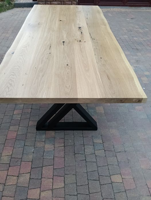 Stół Dębowy Lakierowany epoxy