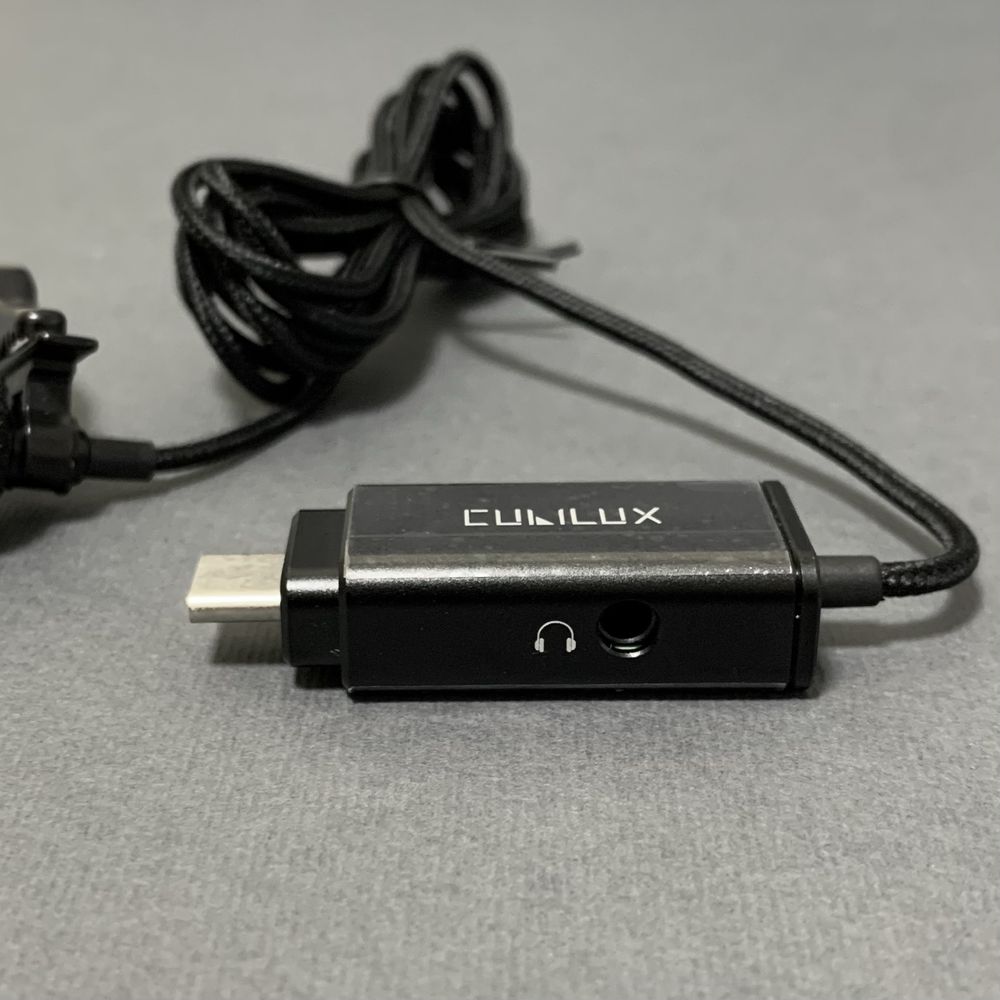 Петличный микрофон Cubilux с разъемом USB C