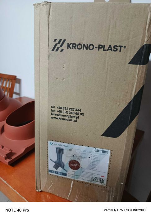 Kominek wentylacyjny 125 roben Piemont ceglasty