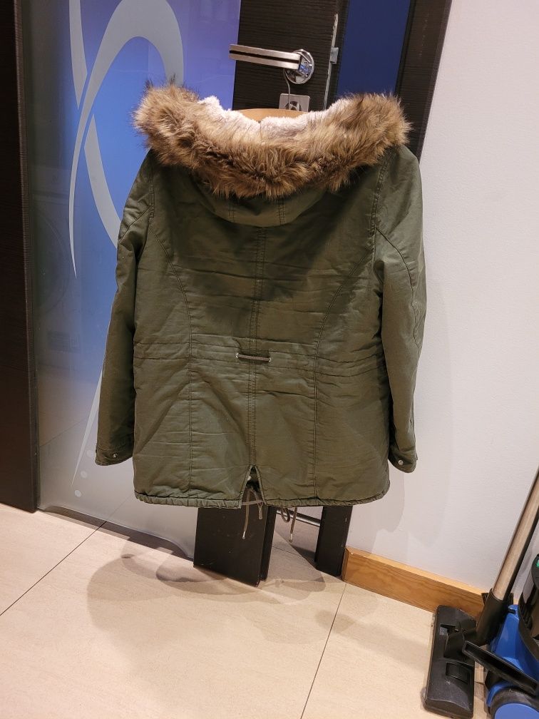 Kurtka h&m futerko ocieplana XXL 44