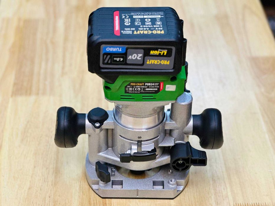 Фрезер Procraft  + Акб 4.0 TURBO, зарядка | с Регулировкой скорости