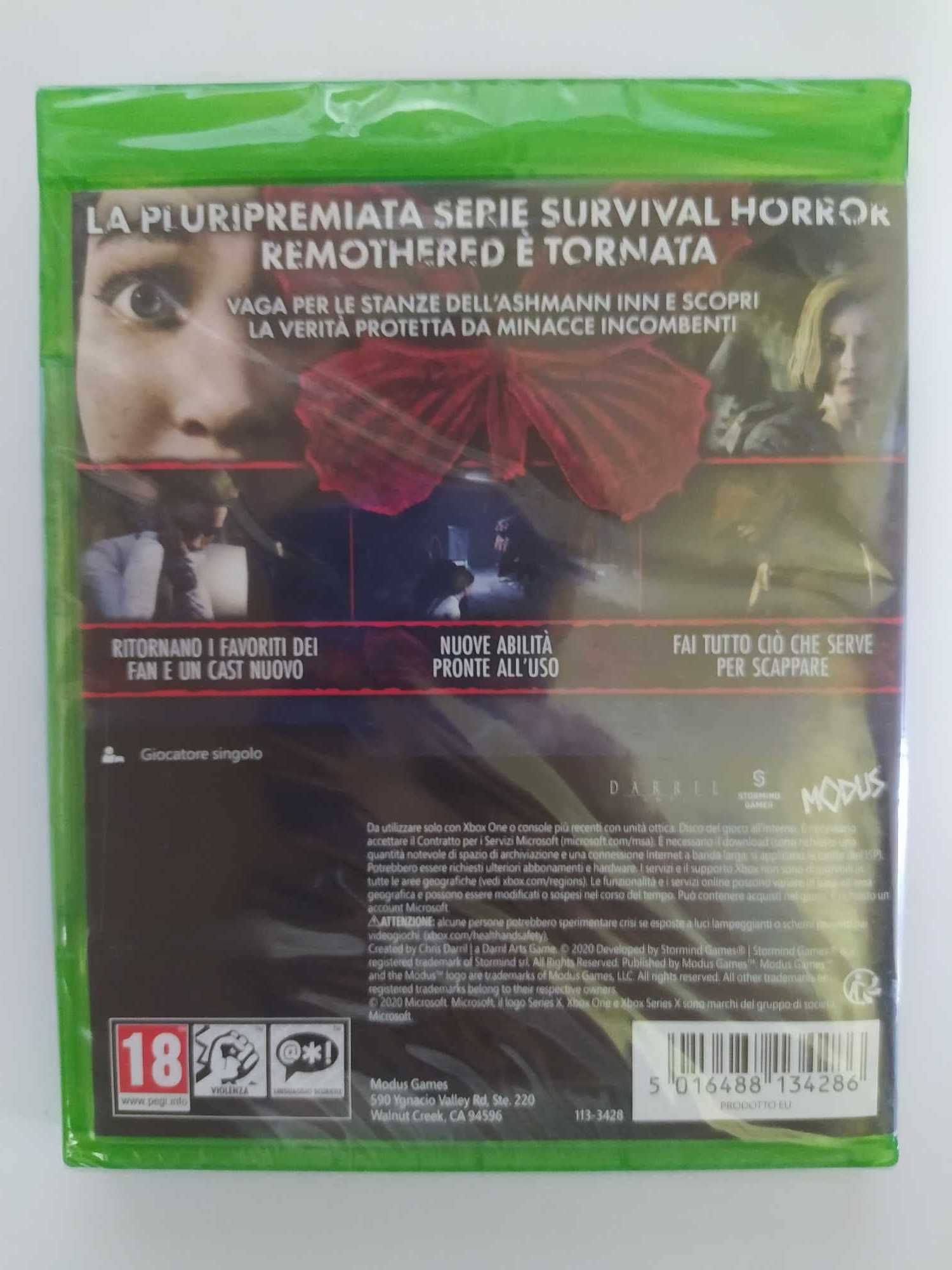 NOWA Remothered: Broken Porcelain Xbox One / Xbox Series X