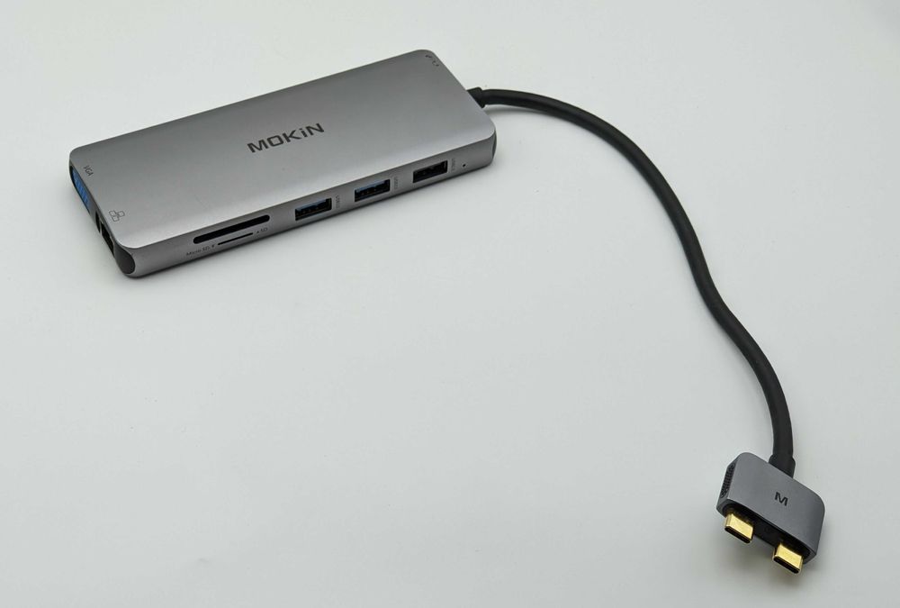 Універсальний USB-C хаб Mokin 12 в 1