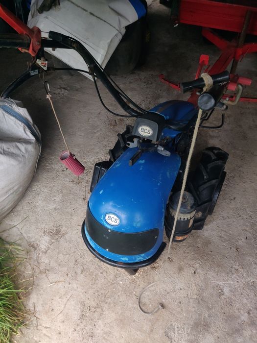 Motocultivador BCS 737 (diesel) + atrelado + fresa
