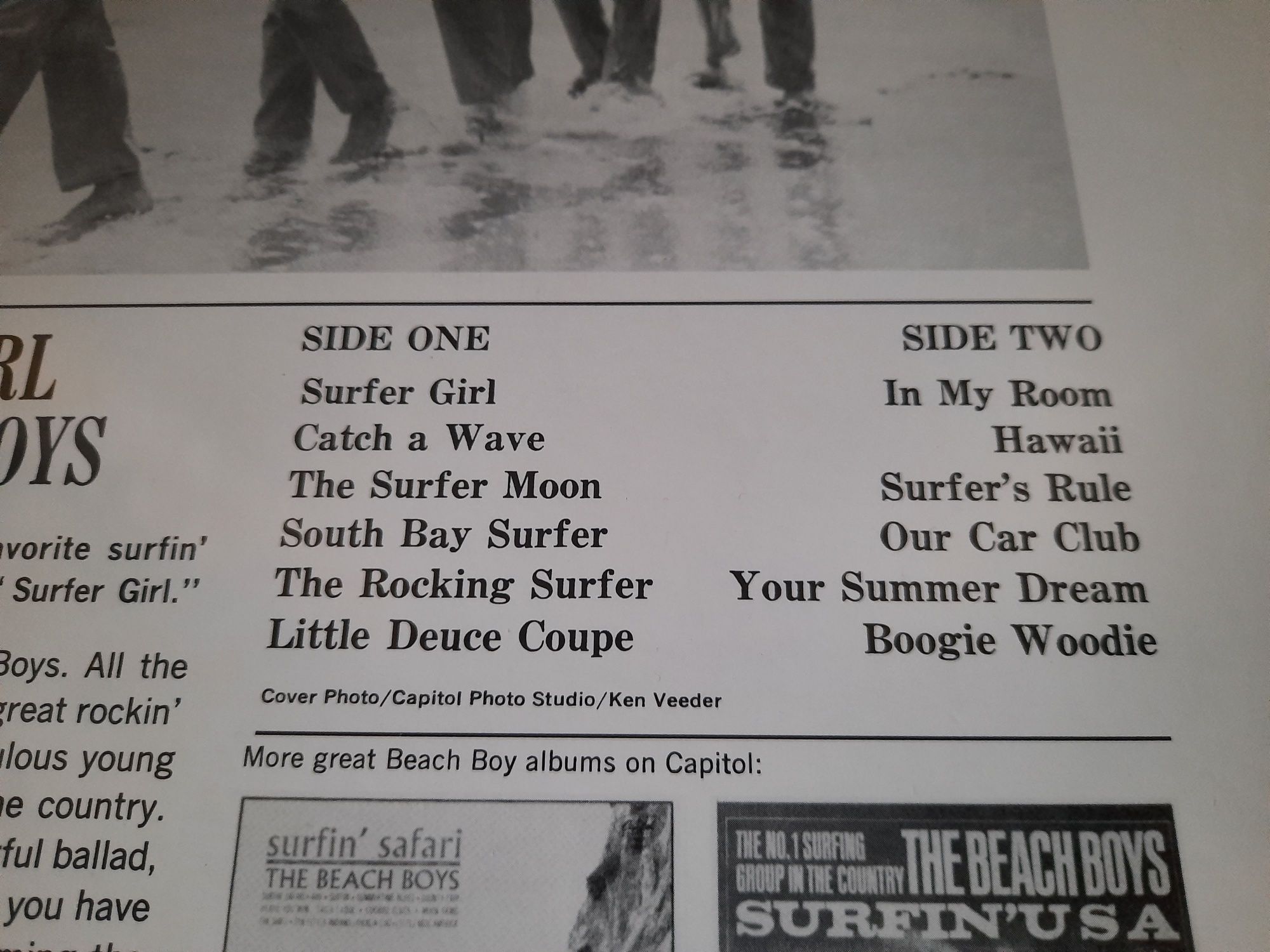 The Beach Boys Surfer Girl Winyl lp Nowy