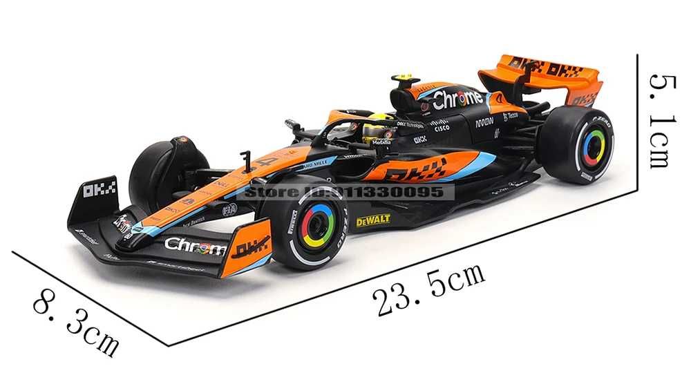 Модель CCA в масштабі 1:24 Formula 1 F1 McLaren MCL60-81 Oscar Piastri