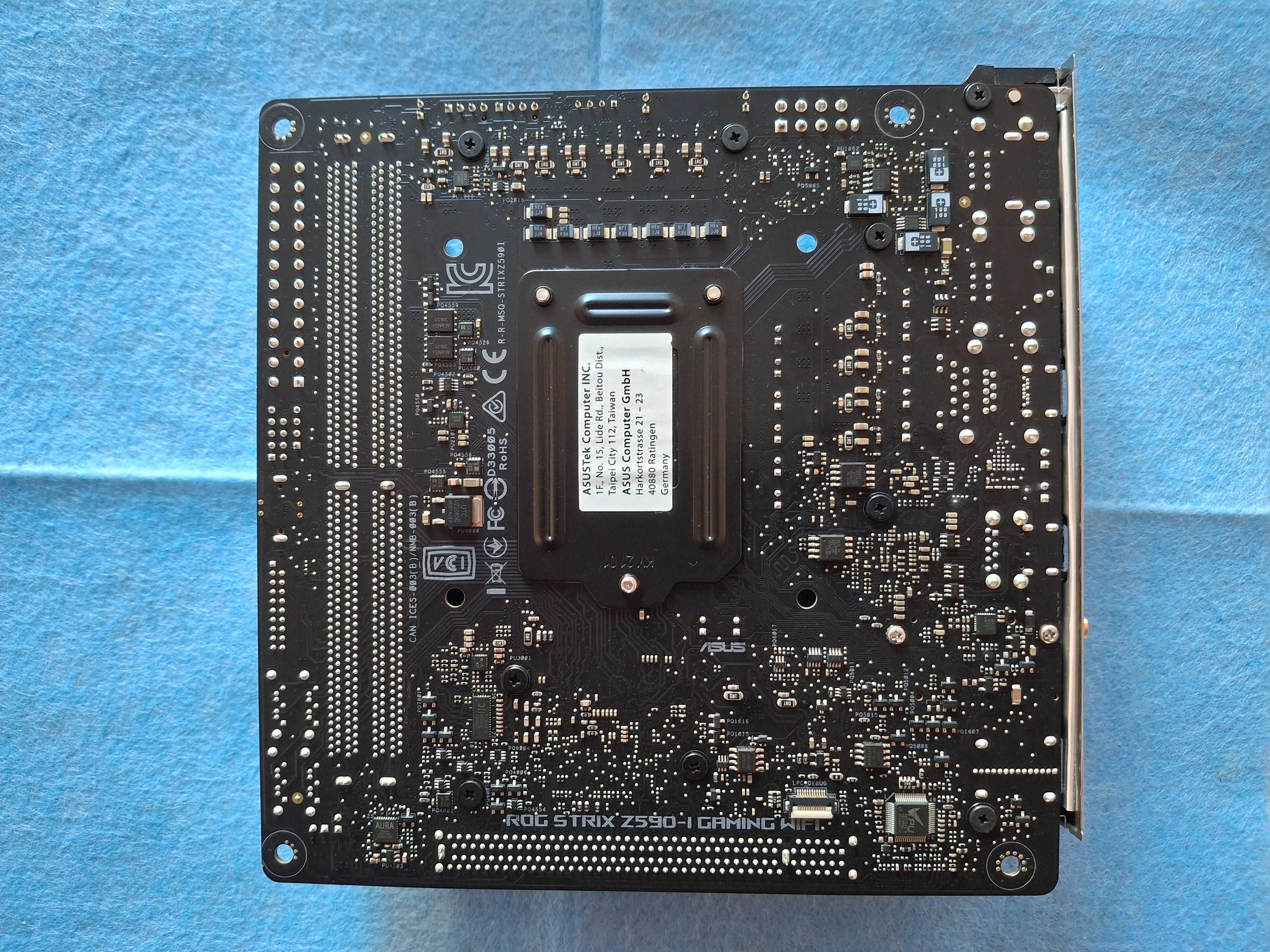 Asus Rog Strix Z590-I Gaming WIFI+I7 11700K+32GB ОЗУ