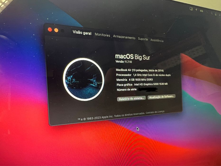 Apple Macbook Air 13’