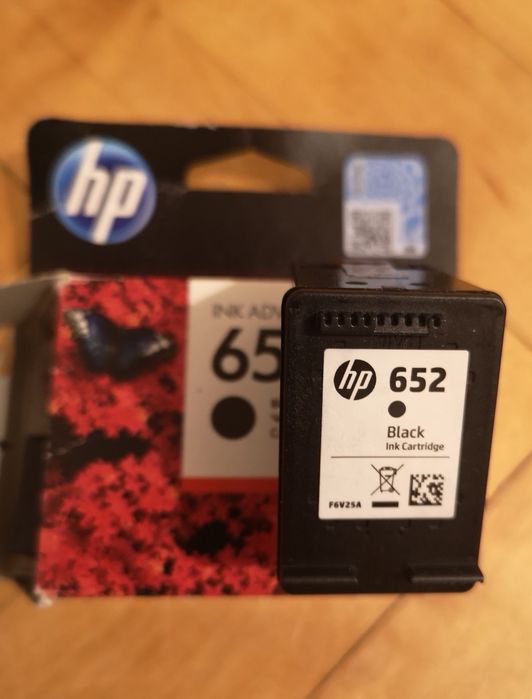 Tusz, HP 652 czarny zregenerowany Oryginał Cartridge duża pojemność