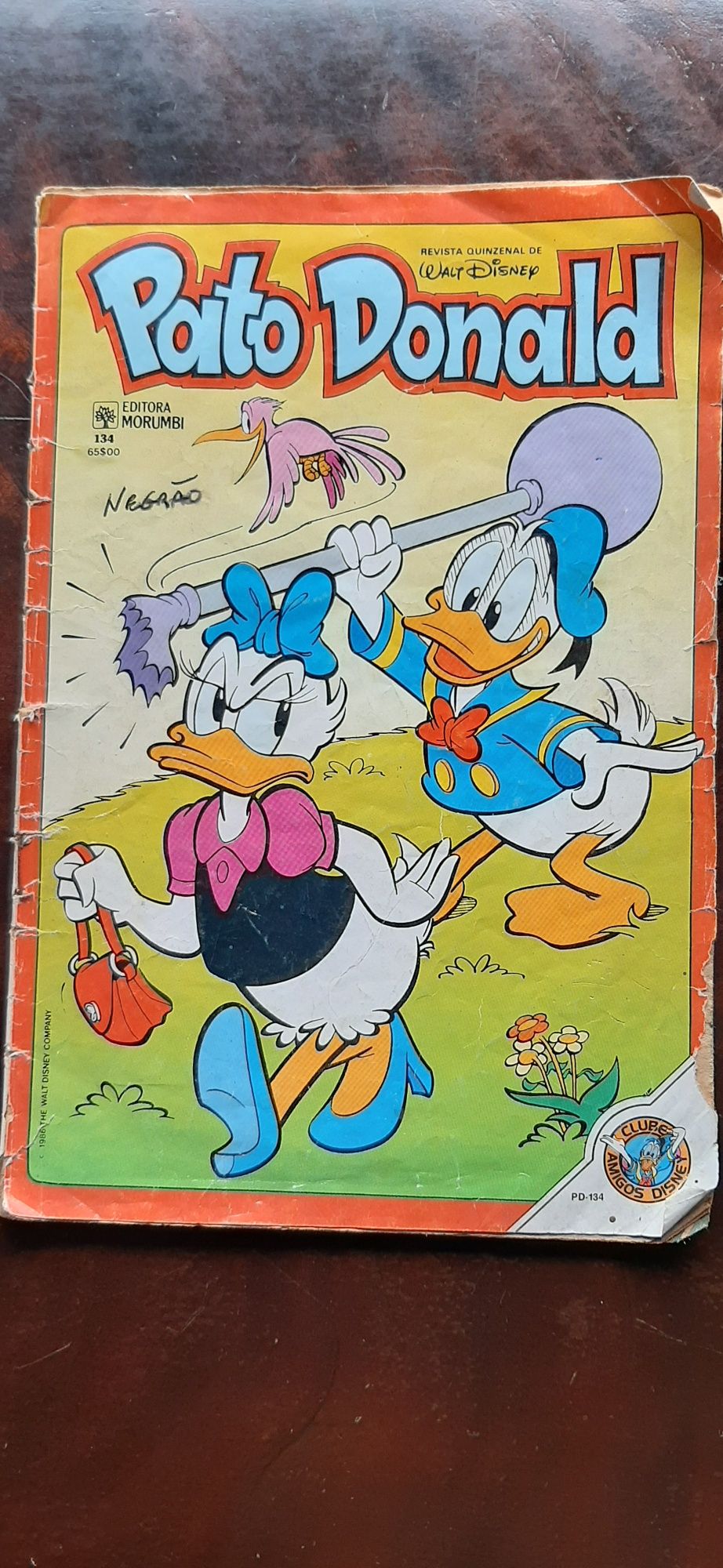 Pato Donald. BD. Disney.