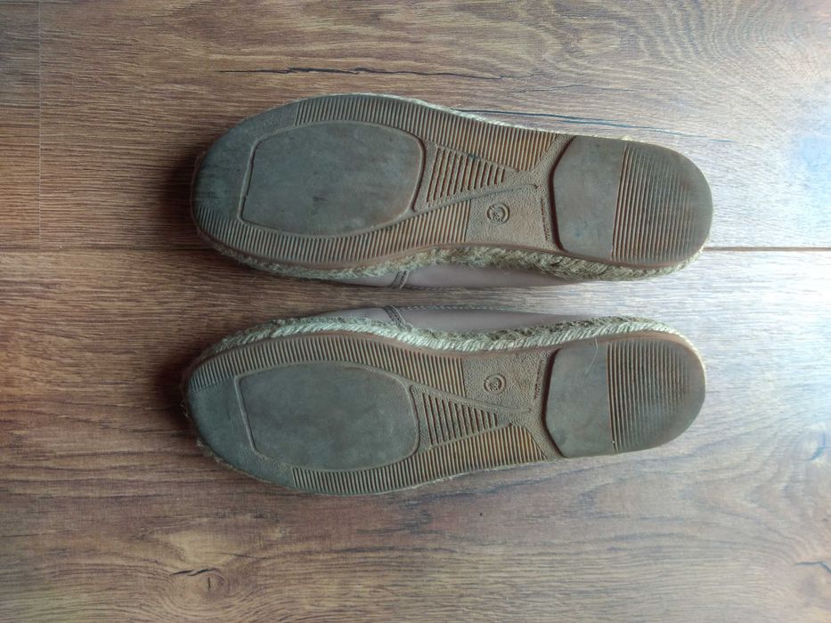 Skórzane Półbuty Espadryle 38 Macarena