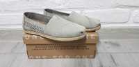 Espadryle TOMS Classic drizzle grey nubuck rozm 37,5