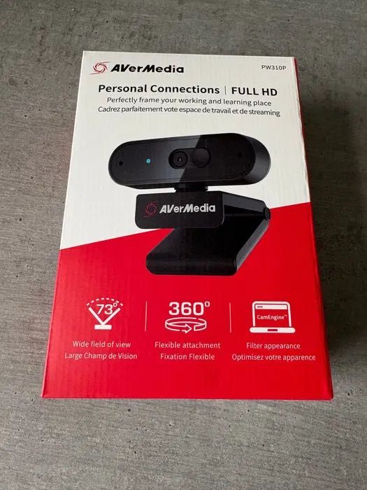 Вебкамера AverMedia Live Streamer CAM PW310P