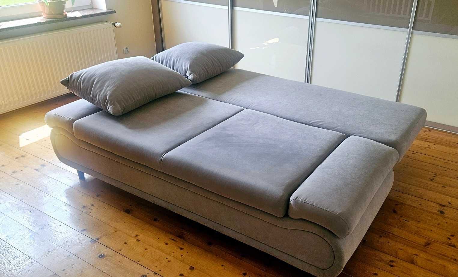 Sofa 100x80 z funkcją spania  * pojemnik na pościel * Spanie 155x210