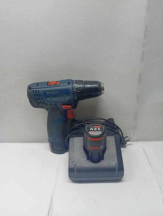 Wiertarko-wkrętarka BOSCH Professional GSR 120-Li+2 aku+ładowarka