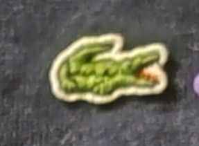 r. 152 Lacoste bawełniana Granatowa bluzeczka