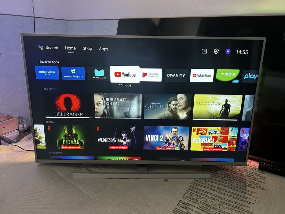 Telewizor Philips 43PUS7304 4K UHD Smart TV z AMBILIGHT PETARDA