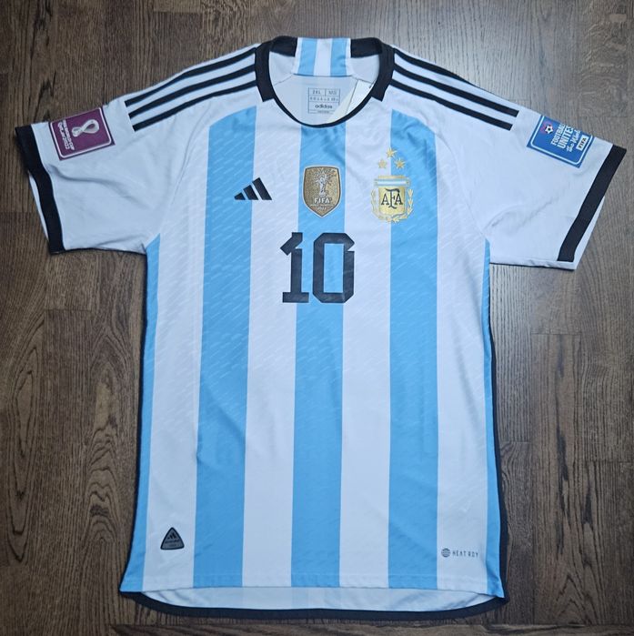 Koszulka Messi 10 Oryginał Argentyna Final Mundial Katar Qatar2022