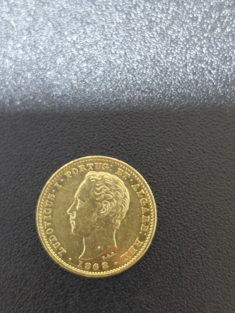 5.000 Réis D. Luís I  1868