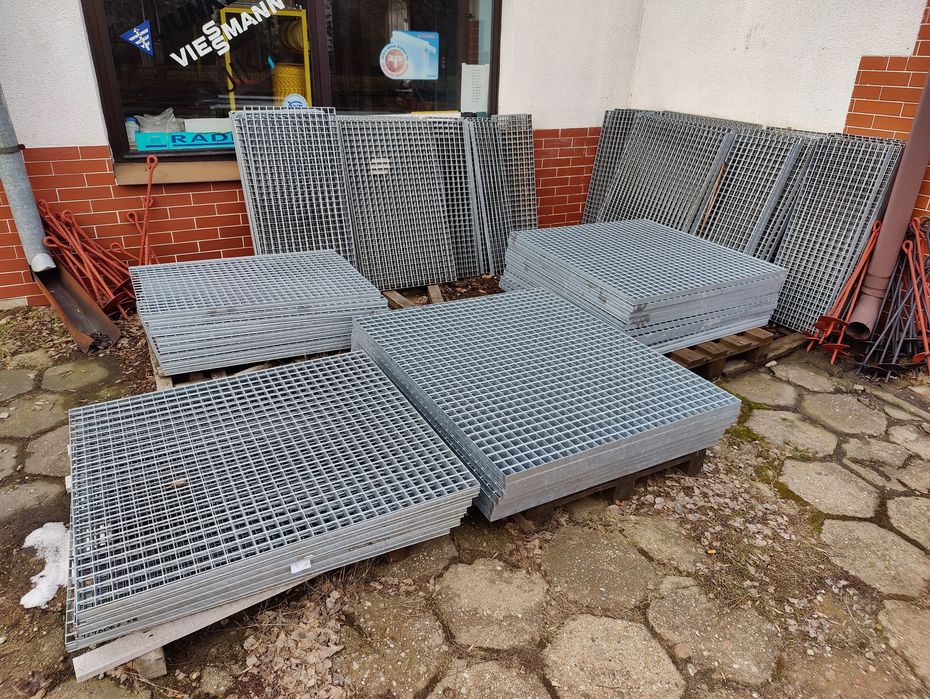 Krata pomostowa WEMA, stopień schodowy ocynk różne wymiary