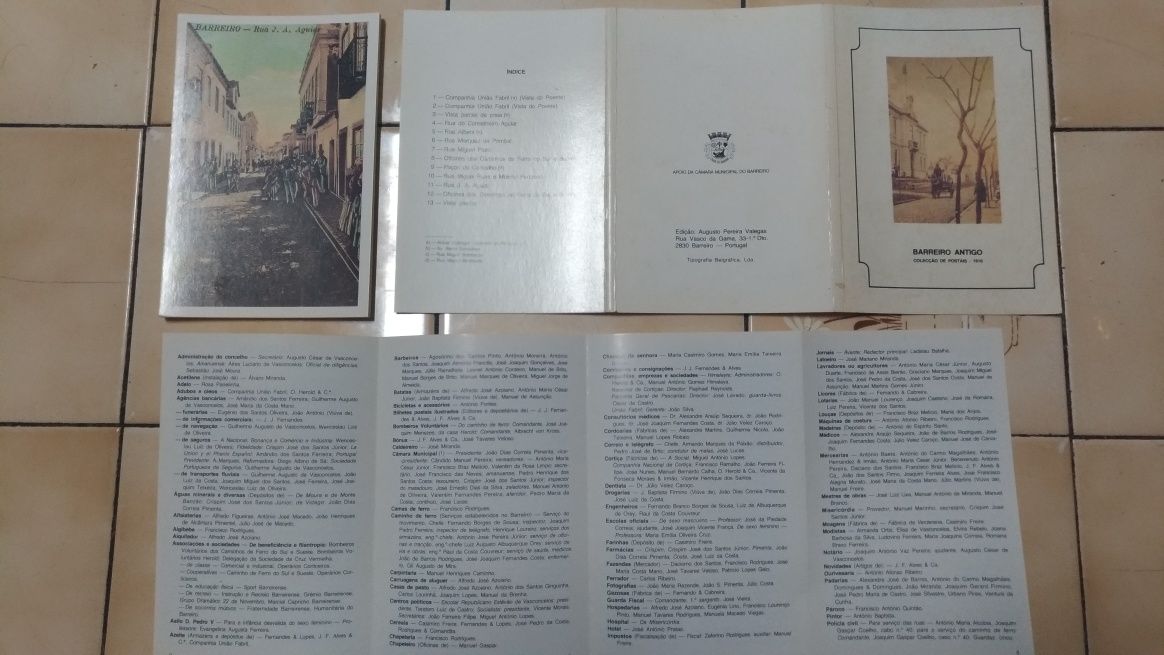 Barreiro Antigo Colecção de Postais — 1910