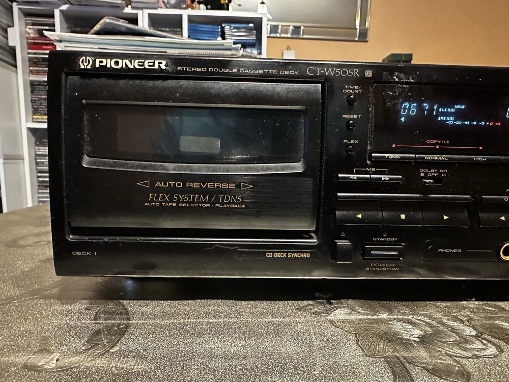 Magnetofon kasetowy Pioneer CT-W 505R