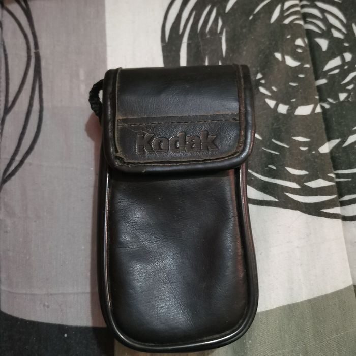 Bolsa Kodak em couro