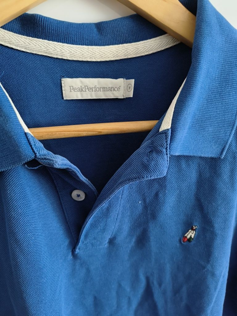 Męska koszulka polo Peak Performance Orig Piq Regular Fit M