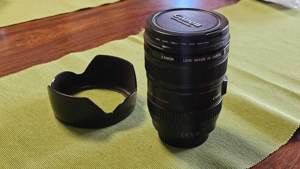 Obiektyw Canon EF 24-105 mm f/4L IS USM + filtr HOYA Super Pro 1