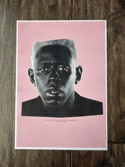 Nowy plakat poster A4 kodak tyler the creator różowy pink