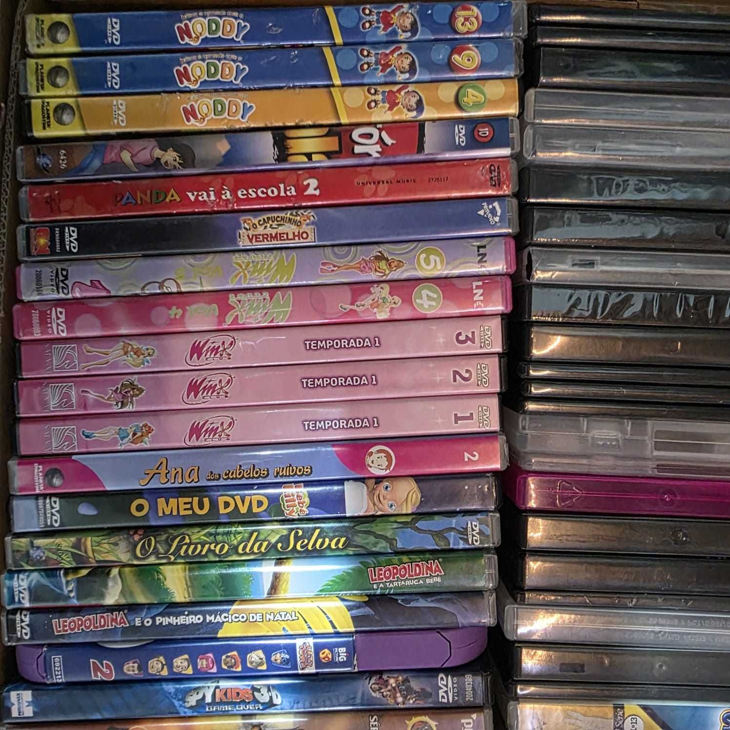 Lote Dvd's Infantil 3 - Ver lista Abaixo - PROMOÇÂO 1 €