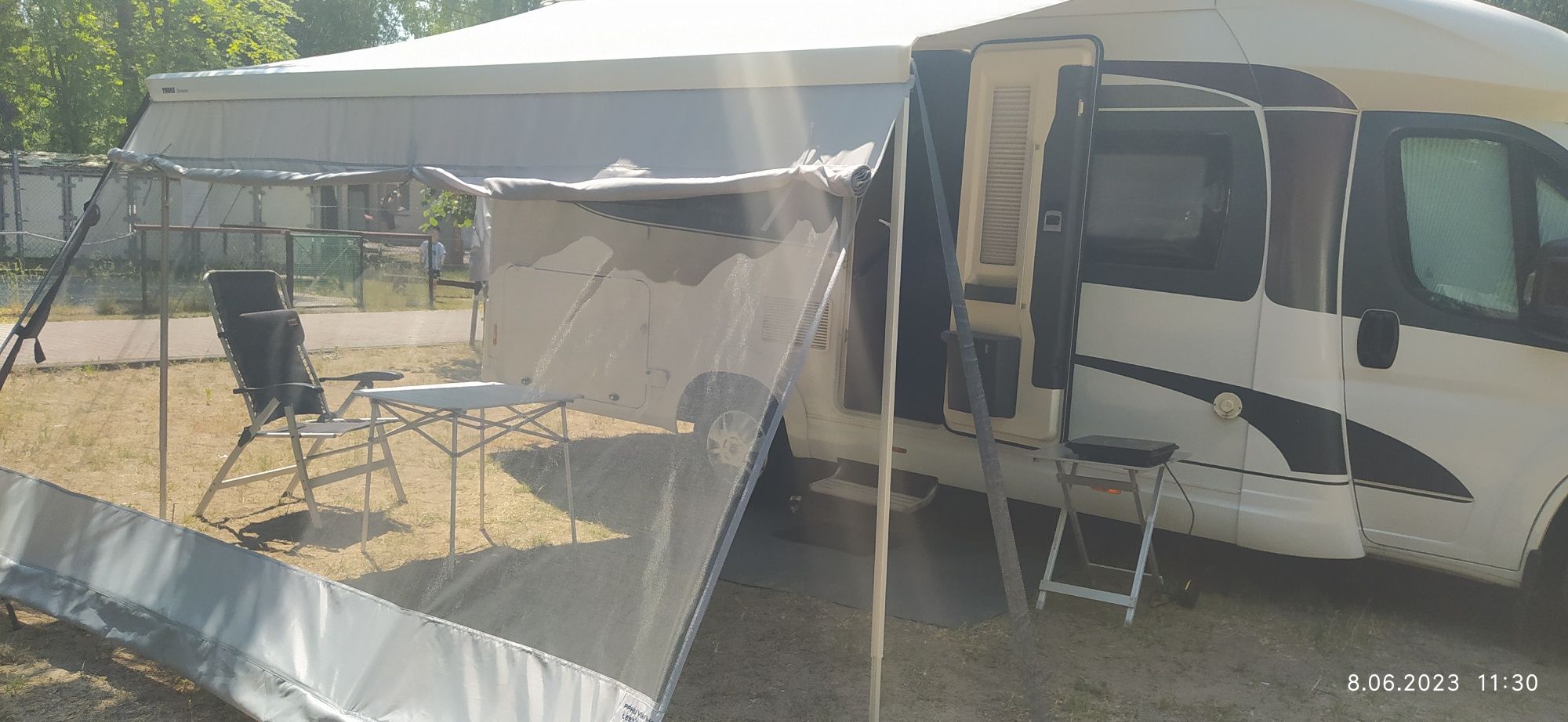 Ściana, trap,bok do rolety, markiza - przyczepy, kampera,balkon,taras