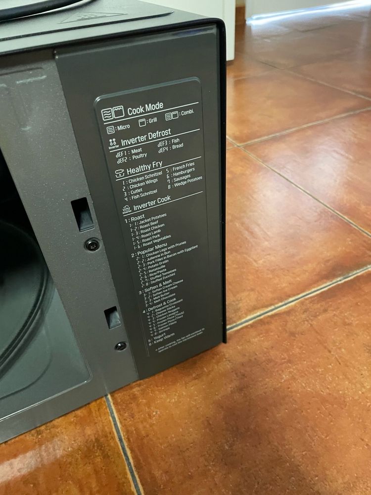 Microondas LG preto