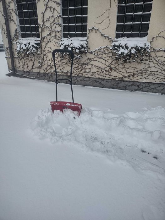 Łopata Zgarniacz Pług z Wirnikiem do Śniegu Śnieg Snow Plow