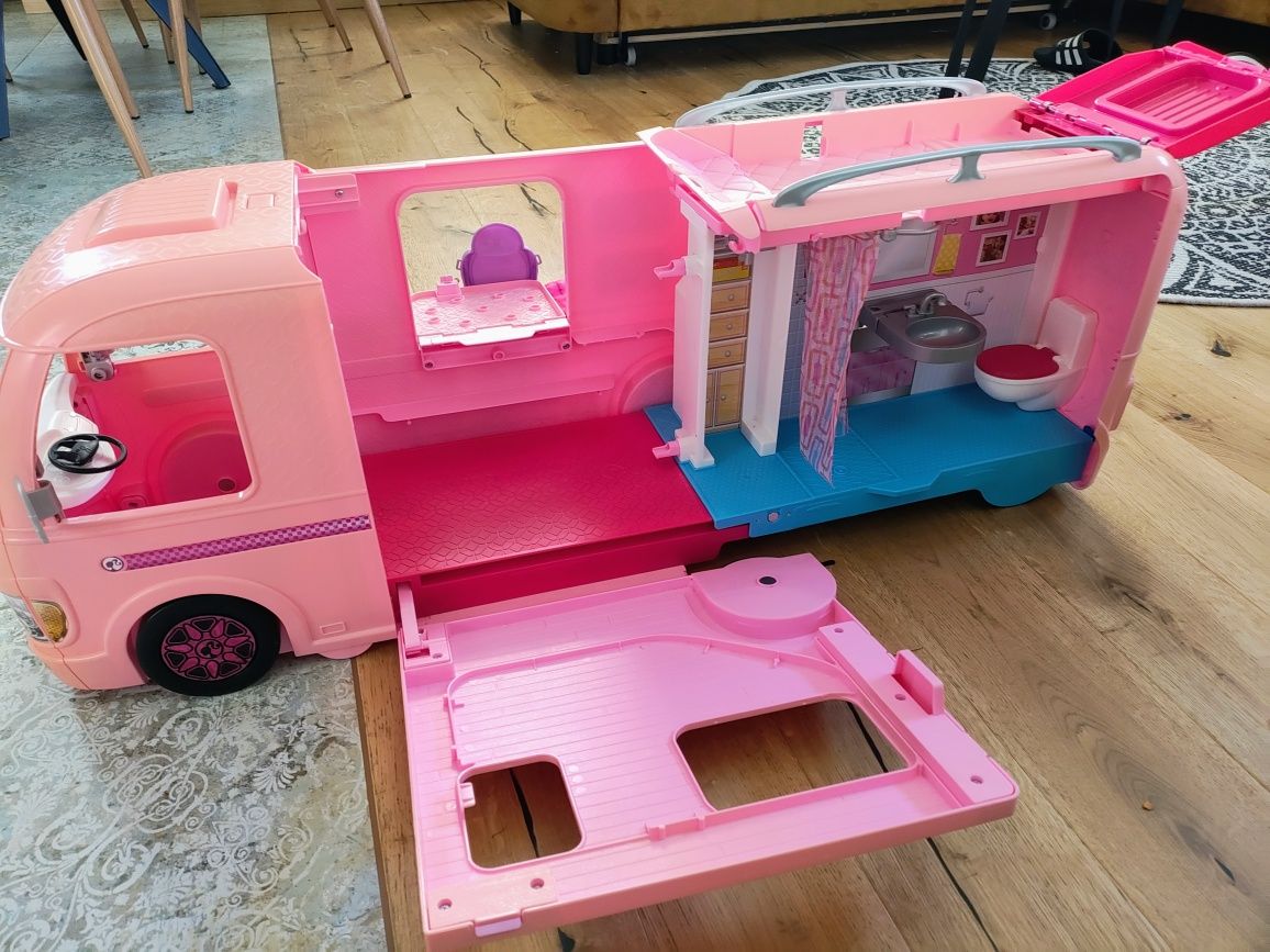 Barbie camper rozkładany