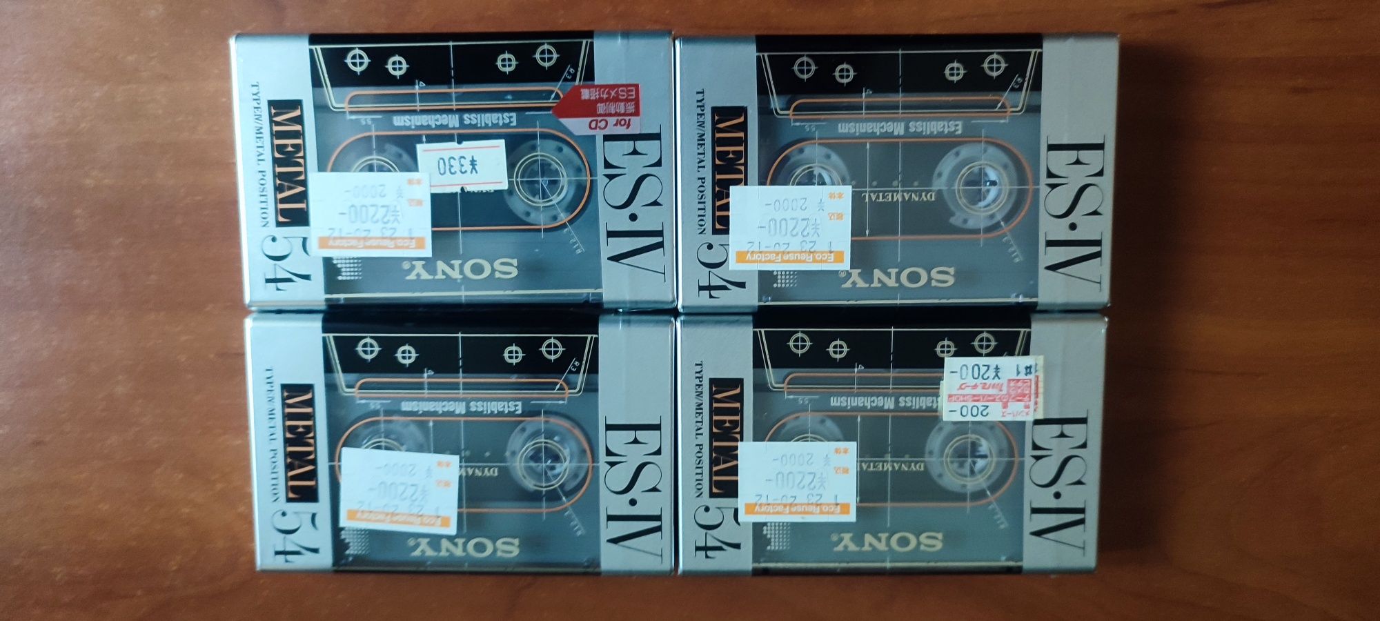 Аудиокассеты Sony METAL ES-IV 54