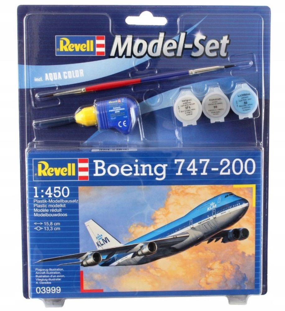 Model do sklejania REVELL 03999 samolot Boeing 747-200 MR-63999