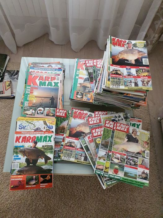 Czasopisma KarpMax...  Karp Max, Świat Karpia.POLECAM!!